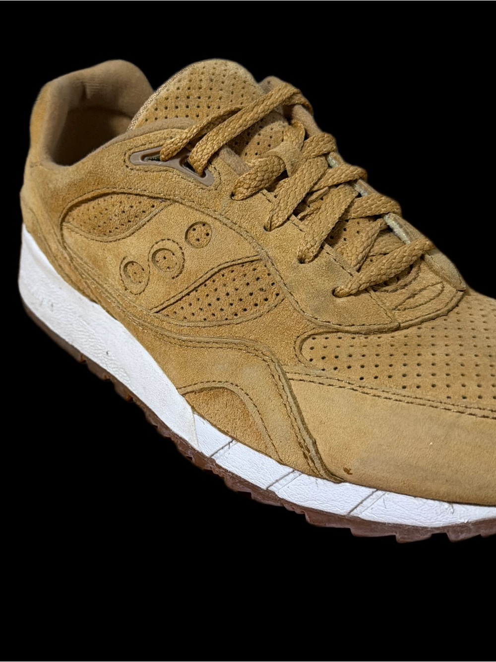 Saucony Shadow 6000 Whiskey Suede Premium Irish Coffee Pack series M/11 - Picture 11 of 12